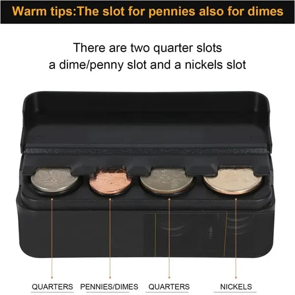 Car Coin Storage Box