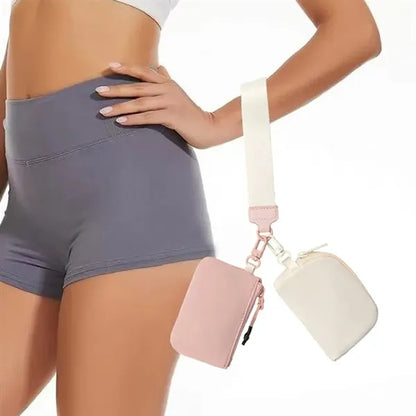 Portable Dual Pocket Wrist Guard Wallet