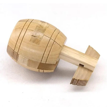 Wooden Barrel Puzzle