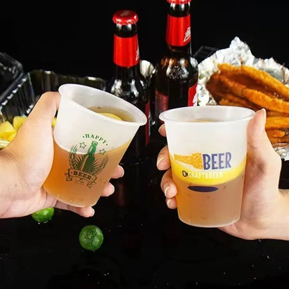 12 oz Frosted Translucent PP Disposable Party Beer Cup