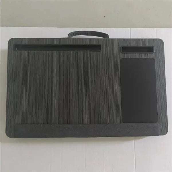 Bamboo Platform Laptop Lap Desk with Mouse Pad Holder