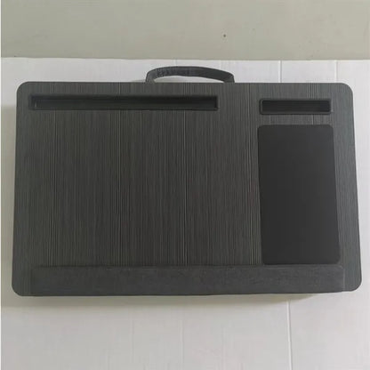 Bamboo Platform Laptop Lap Desk with Mouse Pad Holder