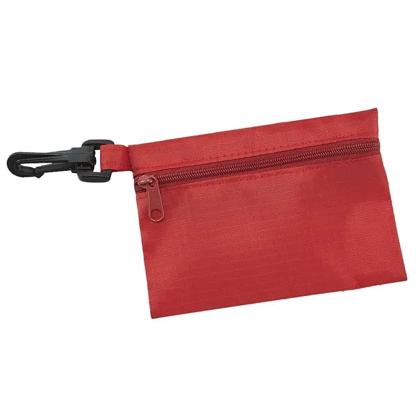 Compact First Aid Pouch Waterproof  Emergency Kit Travel