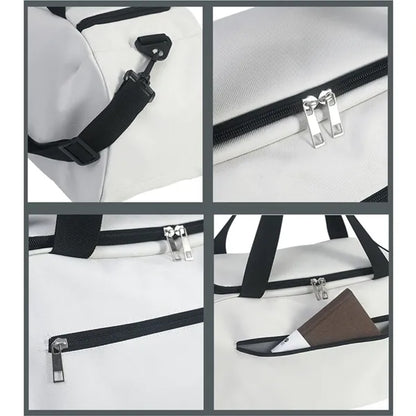 Travel Sports Gym Duffel Tote Bag with Dry Wet Separation