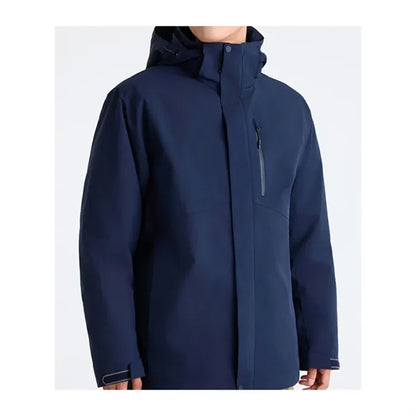 Waterproof Windproof Detachable Puffer Jacket with Hood