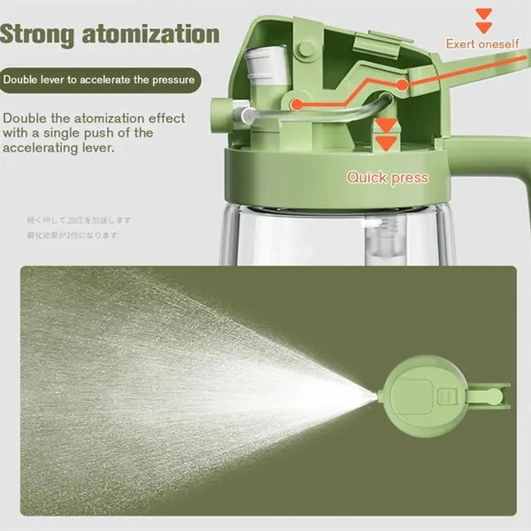 2 In 1 Glass Oil Sprayer Bottle
