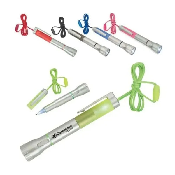 Custom Flashlight With Light-Up Pens