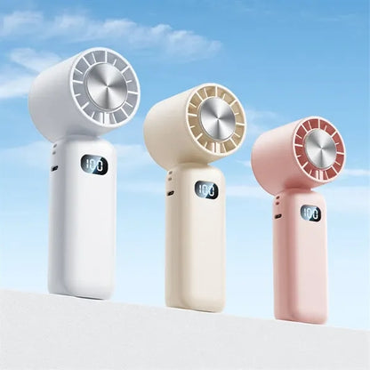 USB Cold Compress Handheld Foldable Cooling Fan