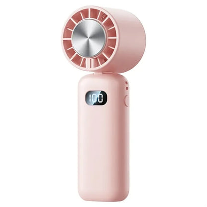 USB Cold Compress Handheld Foldable Cooling Fan