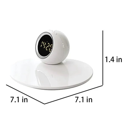 15W 3-in-1 Wireless Charger Night Light Digital Alarm Clock