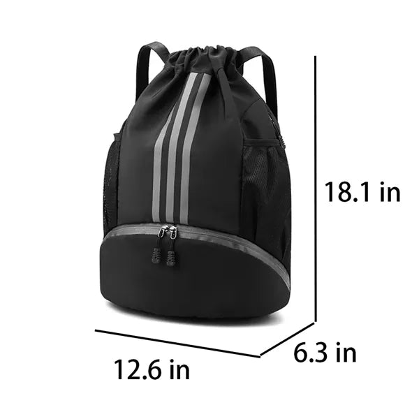Multi-pocket Basketball Bundle Pocket Drawstring Sports Bag