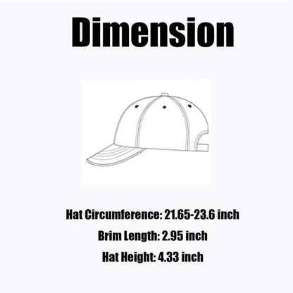 Cotton Vintage Baseball Cap Golf Dad Hat