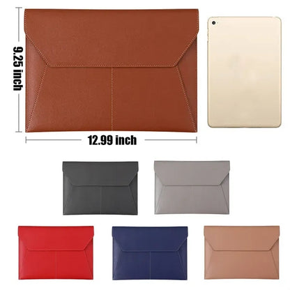 A4 Leather Document Pouch
