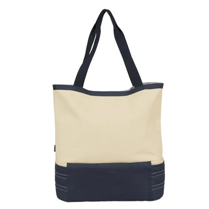 Coastal Cotton Insulated Tote