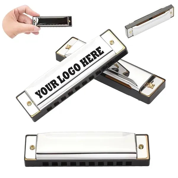 10 Holes Metal Harmonica