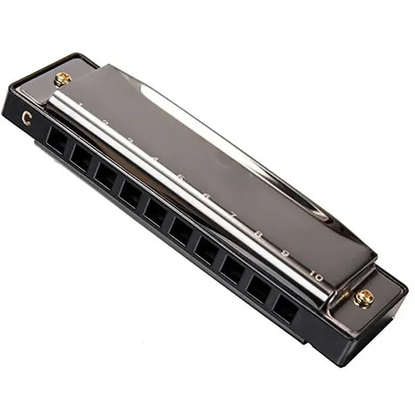 10 Holes Metal Harmonica