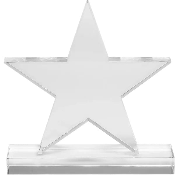 Star Crystal Glass Custom Awards