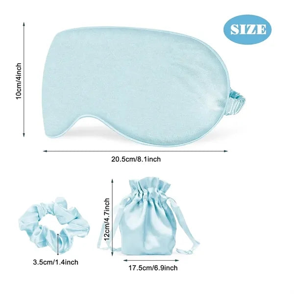 Silk Sleep Eye Mask With Storage bag