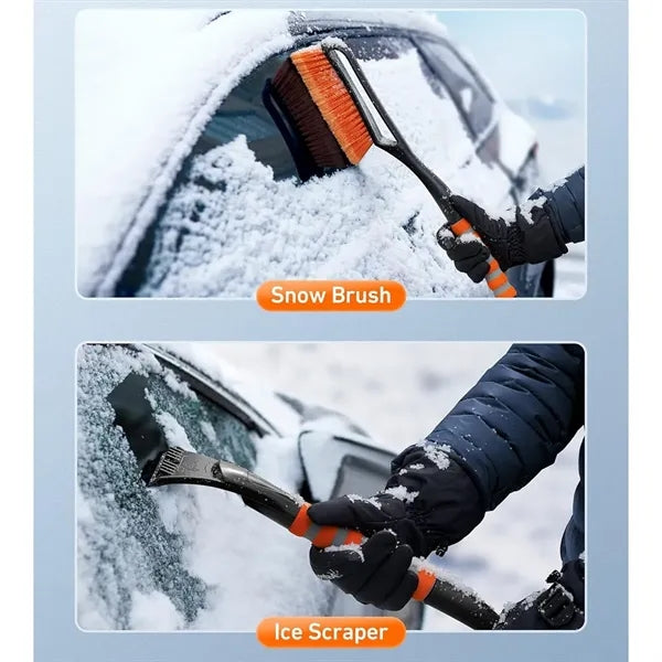 2 in 1 Detachable Ice Scraper And Snow Brush