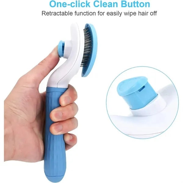 Dog Cat Bunny Pet Grooming Deshedding Brush