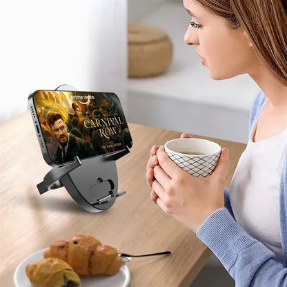 Folding 15W Fast Charging Mobile Phone Holder Wireless Charg