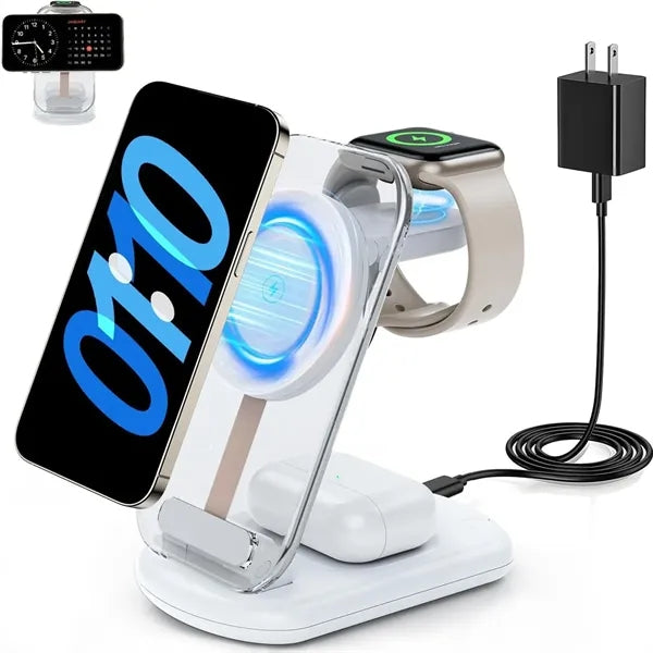 3 in 1 Magnetic Wireless Fast Charger