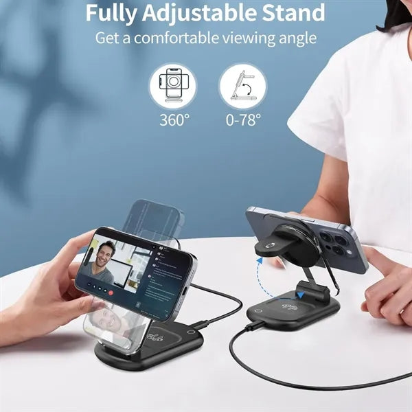 3 in 1 Magnetic Wireless Fast Charger