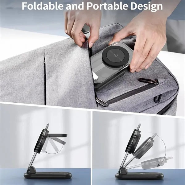 3 in 1 Magnetic Wireless Fast Charger