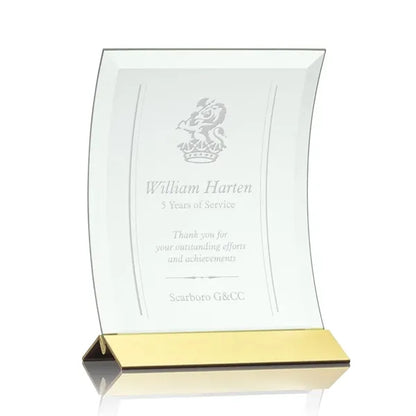 Dominga Award - Jade/Gold