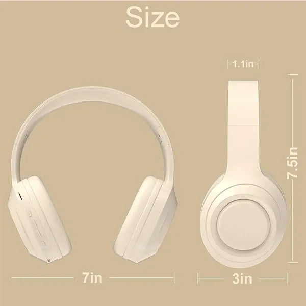 Hi-Res Wireless Bluetooth Over Ear Headphones