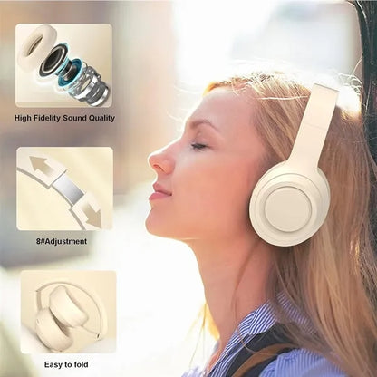 Hi-Res Wireless Bluetooth Over Ear Headphones