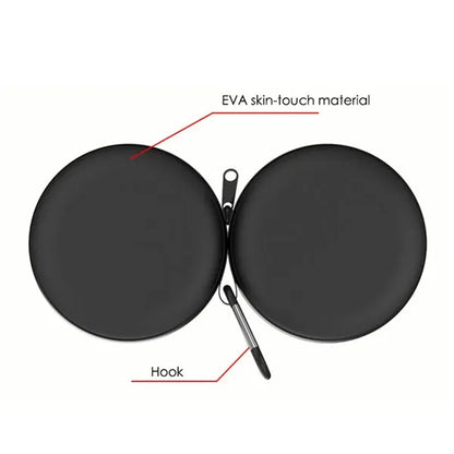 Mini Round Travel Ashtrayportable Car Ashtray With Lid