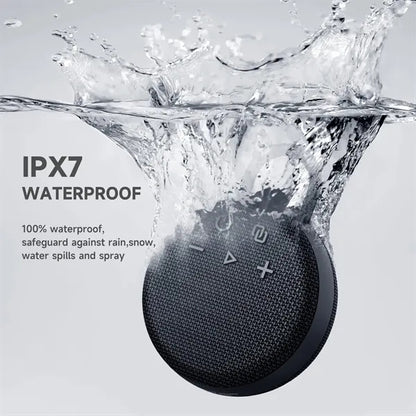 Waterproof & Portable Bluetooth Speaker With Carabiner