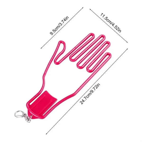 Sport Golf Gloves Hanger Keychain