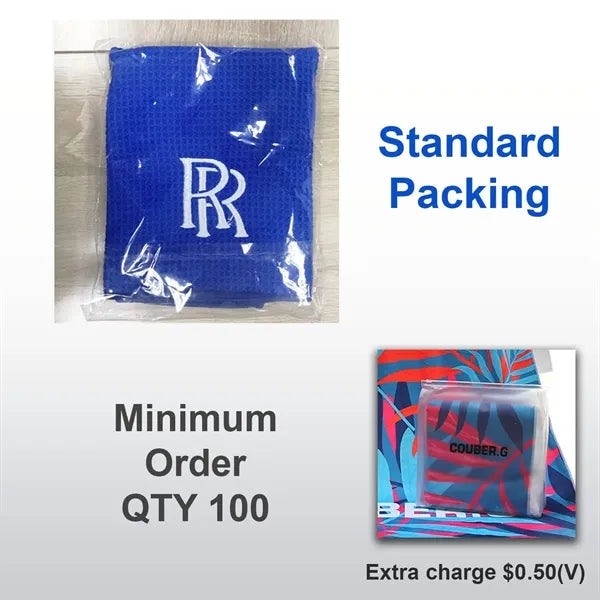 Rock'it 3-Day 15"x 25" Sublimated Microfiber Rally Towel