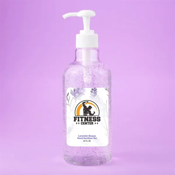 16 oz Hand Sanitizer Gel with Moisturizing Beads