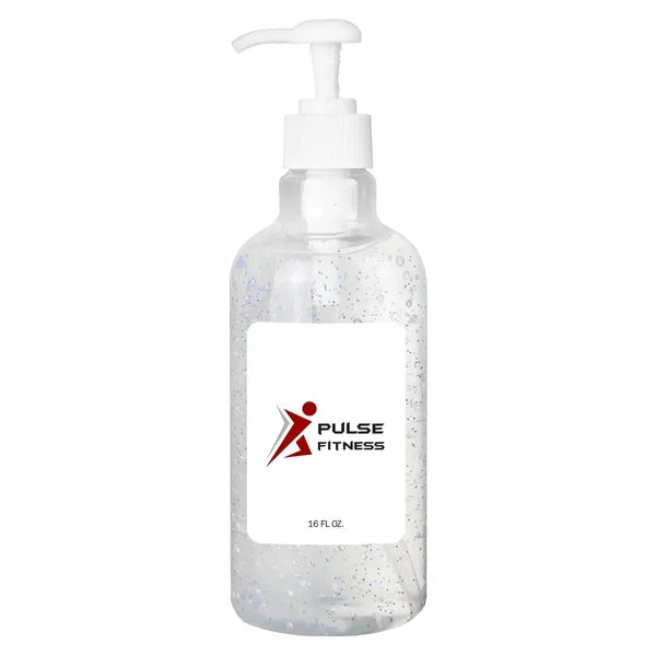 16 oz Hand Sanitizer Gel with Moisturizing Beads