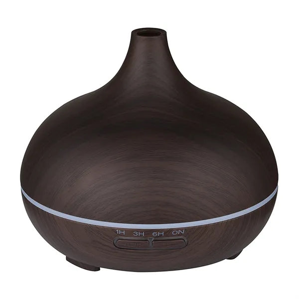 Wood Grain Aromatherapy Humidifiers Bluetooth Speaker