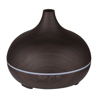 Wood Grain Aromatherapy Humidifiers Bluetooth Speaker