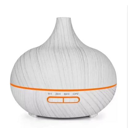 Wood Grain Aromatherapy Humidifiers Bluetooth Speaker