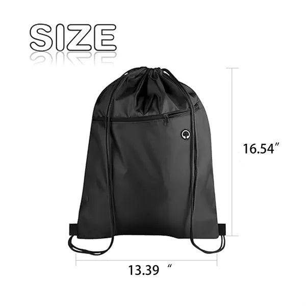 210D Drawstring Bag Basketball Organiser Fitness Backpacks