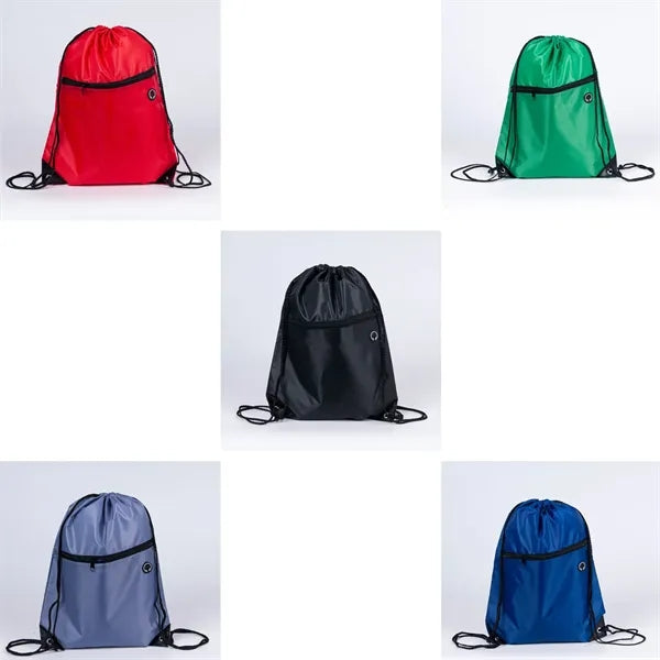 210D Drawstring Bag Basketball Organiser Fitness Backpacks