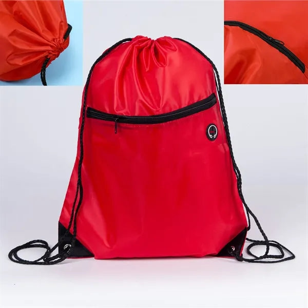 210D Drawstring Bag Basketball Organiser Fitness Backpacks