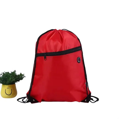 210D Drawstring Bag Basketball Organiser Fitness Backpacks