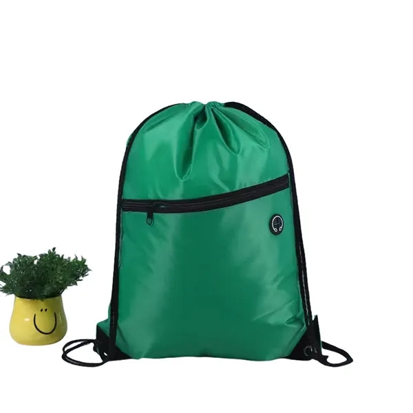 210D Drawstring Bag Basketball Organiser Fitness Backpacks