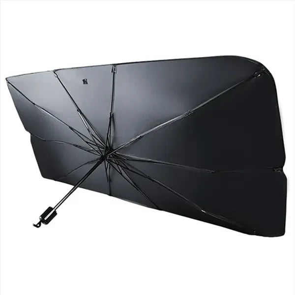 Car Windshield Sun Shade Umbrella With Storage Pouch