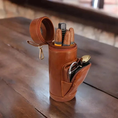 Multi-function Cigar Humidor With Cutter