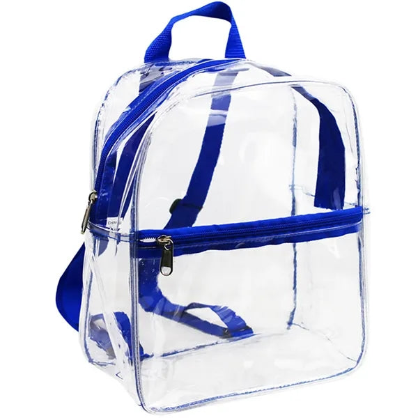 PVC Transparent Mini Backpack for Students