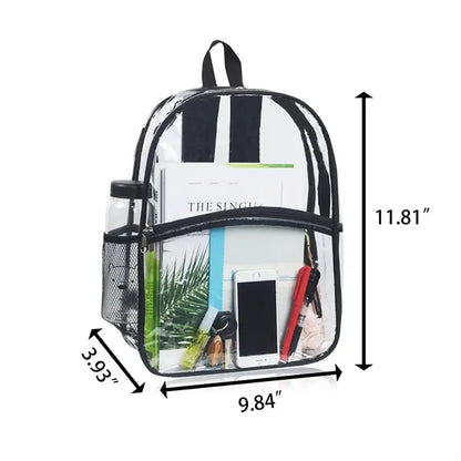 Large Capacity PVC Transparent Backpack