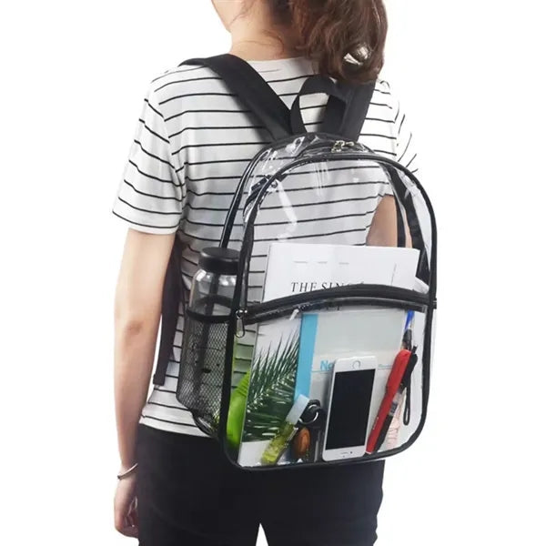 Large Capacity PVC Transparent Backpack